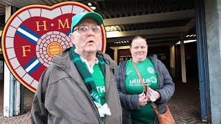 WHAT DO HIBS FANS THINK OF HEARTS [upl. by Aicemaj]