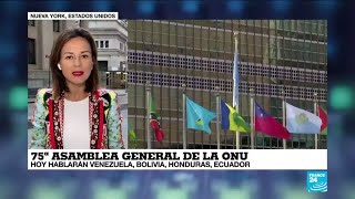 Informe desde Nueva York Covid19 tema central de la Asamblea General de la ONU [upl. by Marshall]