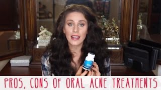 Antibiotics vs Supplements Pros amp Cons Of Oral Acne Treatments  Cassandra Bankson [upl. by Einniw]