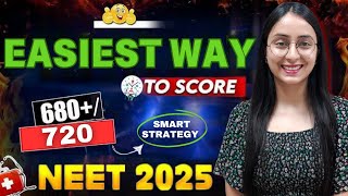 Easiest Way to Score 680 in NEET 2025  Smart Study Tips neet neet2025 study [upl. by Osric]