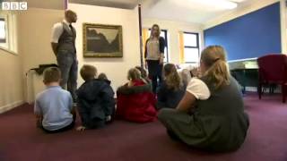 BBC Report  Childrens Art Appreciation of Monet at School [upl. by Korten786]