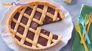 CROSTATA ALLA NUTELLA  Ricetta facilissima [upl. by Georgia]