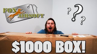 What Is In A 1000 Fox Airsoft MYSTERY BOX [upl. by Ynnek]