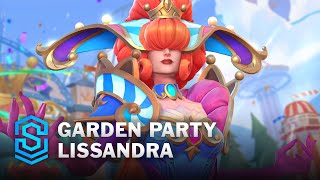 Garden Party Lissandra Wild Rift Skin Spotlight [upl. by Bryce971]