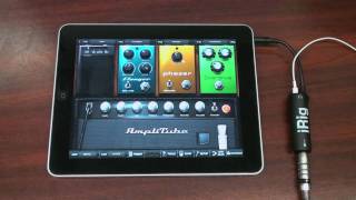 AmpliTube iRig Metal Video  Metal Guitar Tone on Your iPad [upl. by Yelime236]