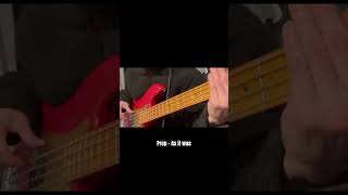 Prep  As it was City pop bass cover [upl. by Alesram679]