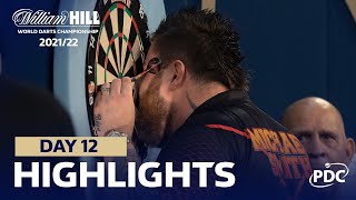 A SIMPLY SENSATIONAL TIE  Day 12 Evening Highlights  202122 William Hill World Darts Championship [upl. by Asena]