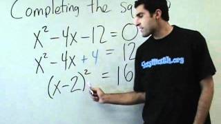 Algebra  Completing the square [upl. by Oderf]