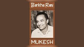 Barkha Rani Zara Jamke Barso  Sabak 1973  Mukesh  Usha Khanna [upl. by Bury]