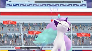 Galarian Ponyta t4 solo raid [upl. by Sindee]