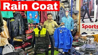 Raincoat at cheapest price  Raincoat wholesale market  बरसाती branded raincoat wholesale rain coat [upl. by Anahsat]