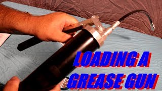 Loading a Grease Gun [upl. by Madison]