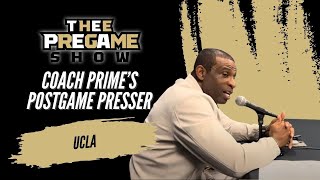 Coach Prime Post Game Presser UCLA  RAW FILE [upl. by Danya]