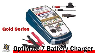 OptiMate 7 Select 12V 10A Vehicle Battery Charger Gold Series [upl. by Gothar]