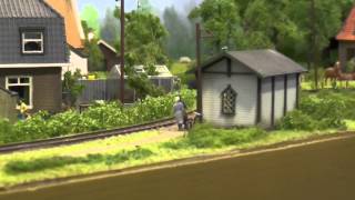 Modellbahn H0e Trambahn Gindsweid von Gerbrand Haans [upl. by Noicpesnoc]