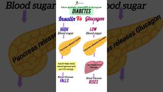 Insulin and Glucagon biology neet science aiims shorts education viral [upl. by Gardner]