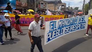 LUCHO LIBRE contundente marcha hoy en Popayán [upl. by Alathia]