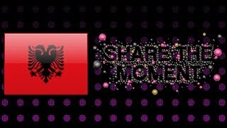 ALBANIA 2010  Karaoke version  Juliana Pasha  quotIts All About Youquot [upl. by Lockwood]