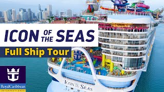 Royal Caribbean Icon of the Seas Full Tour amp Review 2024 Worlds Largest Cruise Ship [upl. by Zashin705]