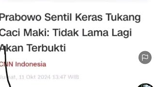 SEJAK KAPAN DEMOKRASI DISEBUT KEJAHATAN PAK PRABOWO ¤ SATRIO PININGIT  GUS AA MAUNG [upl. by Reerg]