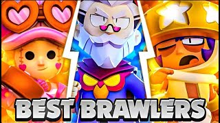 NEW Top 10 Best Brawlers In Brawl Stars [upl. by Alyl597]