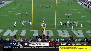 2024 USC vs Akron  Kai Kroeger 2 Pt Conversion [upl. by Assili250]