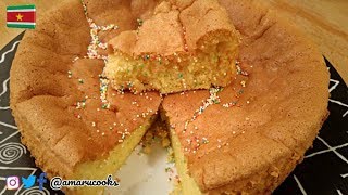 🇸🇷 Food amp The Single Guy  S0817  Ingris Boroe aka Eksi Kuku  Surinamese Sponge Cake [upl. by Cassell]