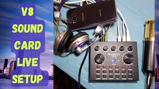 V8 sound card setup [upl. by Richard]