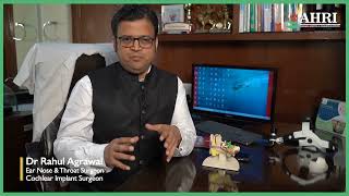 Sudden Hearing loss explained ENT Surgeon of Gwalior Dr Rahul Agrawal from Agrawal Hospital Gwalior [upl. by Lee]