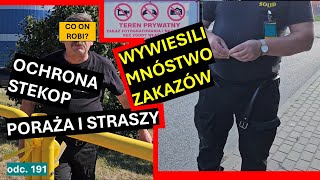 Ochrona STEKOP straszy w Białymstoku  Ubojnia ma mnóstwo zakazów  Szczupak i żołędzie w PERN 191 [upl. by Faucher]