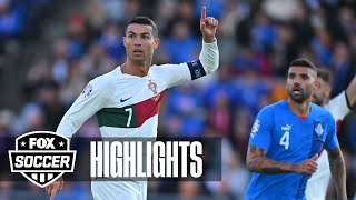 Iceland vs Portugal Highlights  Euro Qualifiers [upl. by Tombaugh]