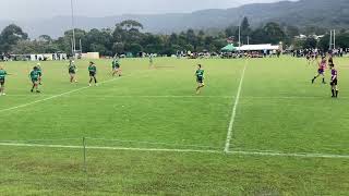 Wests vs Corrimal U14’s Rd 9 2024 at Ziems Park 1st Half [upl. by Kaenel]