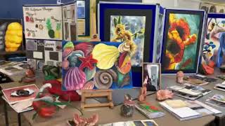 Celebrating Kingsdown School KS4 Art at our Summer Show kingsdownschool [upl. by Coreen]