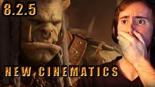 Asmongold watches NEW BFA CINEMATICS patch 825  FINALE of the War Campaighn [upl. by Ilyse]