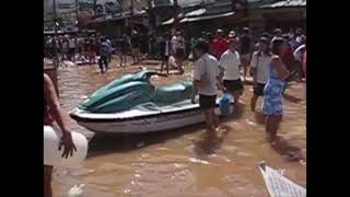 Tsunami recedes from Patong Beach Phuket Thailand [upl. by Larok]