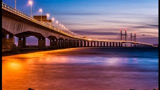 GOPRO Timelapse The Severn Bridge [upl. by Aelrac542]