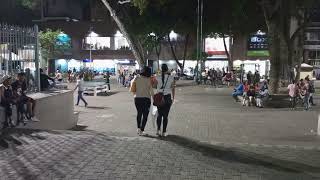 Plaza la Candelaria de NOCHE Caracas VENEZUELA 🇻🇪🌃 [upl. by Karlise]