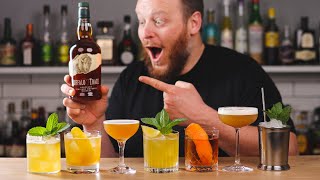 7 bourbon whiskey cocktails with only 1 bottle [upl. by Baniaz212]