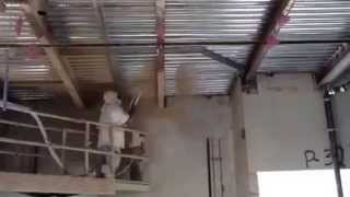 Typical Spray Fireproofing Application [upl. by Carita41]