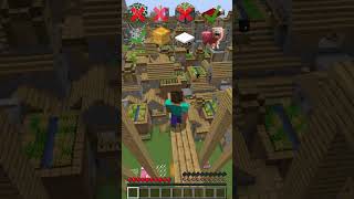 Which Block Survive Fall Damage in Minecraft shorts meme memes [upl. by Nylisoj]