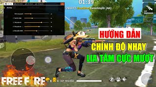 Free Fire  Hướng Dẫn Chỉnh Độ Nhạy Siêu Chuẩn Lia Tâm Cực Mượt  Lão Gió [upl. by Handler572]