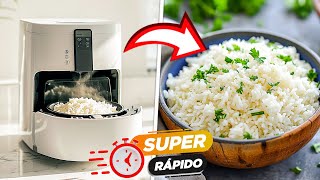 Cómo Hacer ARROZ BLANCO en AIRFRYER  Receta Fácil y Rápida 🍚🌟 [upl. by Aeresed]