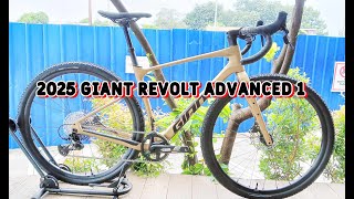 GIANT REVOLT ADVANCED 1  2025  Steampunk Color  Sram Apex 1 12 Speed Groupset [upl. by Hepzi791]