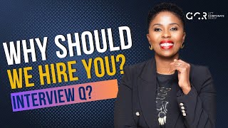 Mastering the Why Should We Hire You Question Top Interview Tips and Strategies [upl. by Htnicayh4]