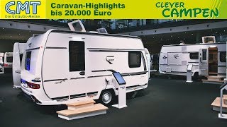 Die 5 cleversten KompaktCaravans der CMT 2020 Stuttgart  ReviewVorstellungMesse  Clever Campen [upl. by Nitsu]