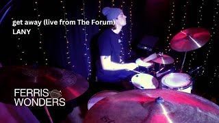 LANY  get away live from The Forum  drum cover [upl. by Yoral381]