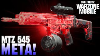 LA MTZ 556 es META en WARZONE MOBILE MEJORADA [upl. by Pollyanna574]