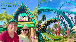 Busch Gardens Tampa Bay Vlog September 2023 [upl. by Sarajane]