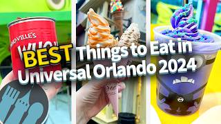 BEST Things to Eat in Universal Orlando in 2024 [upl. by Giule]