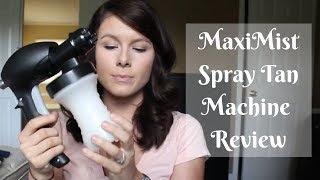 MaxiMist Spray Tan Machine Norvell Review [upl. by Leonanie]